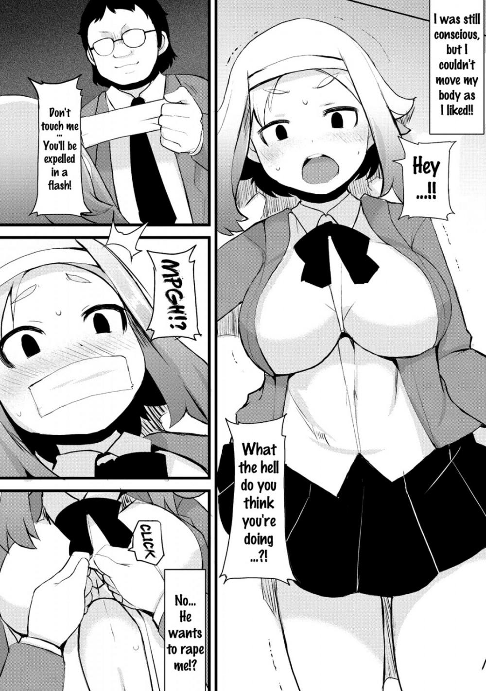 Hentai Manga Comic-A Large Breasted Honor Student Makes The Big Change to Perverted Masochist-Chapter 6-4